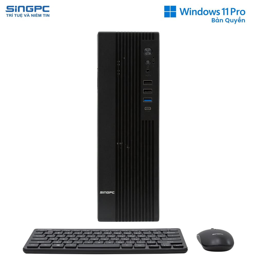 PC SingPC i512H8M2SF-W (I5 12450H/ 8GB/ 256Gb SSD/ Wifi + BT/ Key/ Mouse/ Win 11 Pro)