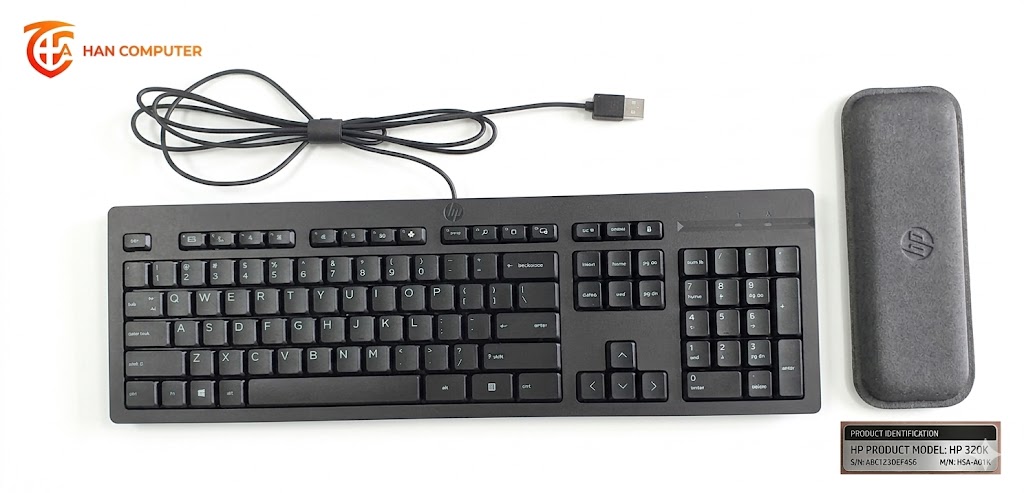 Bộ Bàn Phím Chuột HP 225 TPA-P001K/M USB Black Chính Hãng Giá Rẻ