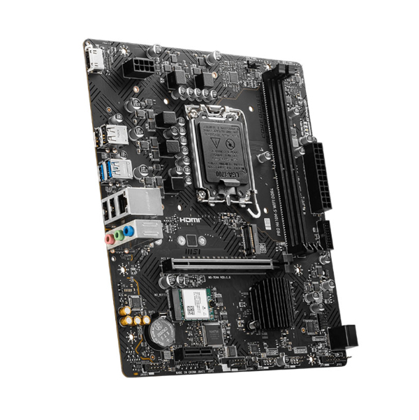 Mainboard MSI PRO H610M-E DDR4 (Intel H610/ Socket 1700/ M-ATX/ 2 khe ram/ DDR4)