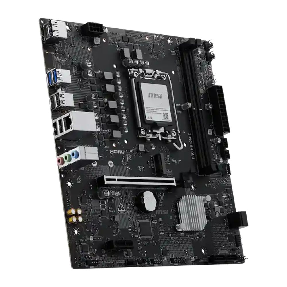 Mainboard MSI PRO H810M-E (Intel H810/ Socket 1851/ M-ATX/ 2 khe ram)