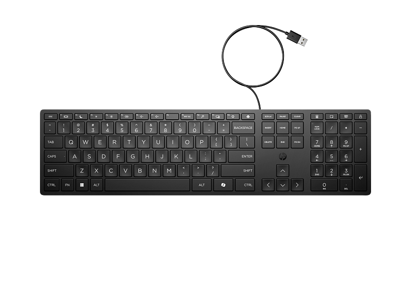 Bàn phím tiếng hàn HP 320K HSA-P010K USB Black Chính Hãng Giá Rẻ
