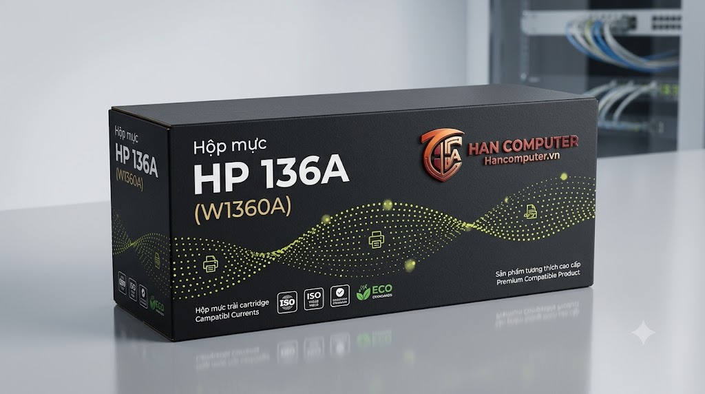Hộp mực HP 136A (W1360A) - M211d/dw/M236dw/sdw ( Không chip) Komaxi giá rẻ