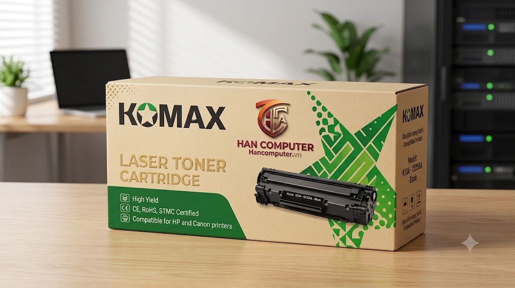 Hộp mực HP35A/36A/85A Komaxi giá rẻ tại Hancomputer