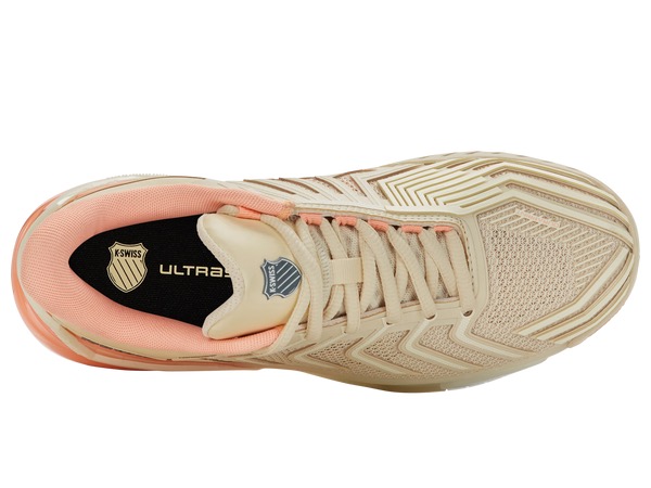 Giày Quần Vợt Nữ K-Swiss Ultrashot 4 Whitecap Gray | Peach Parfait | Egret