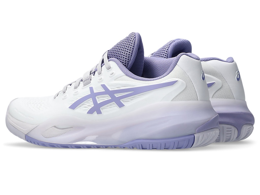 Giày Quần Vợt Nữ Asics Gel-Resolution X White | Bluebell