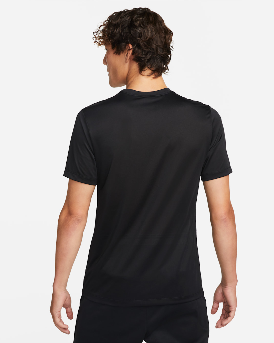 Áo Tay Ngắn Thể Thao Nam Nike Dri-Fit Fitness Black