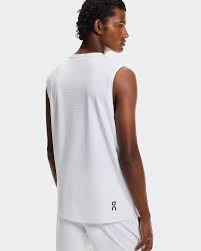 Áo Ba Lỗ Thể Thao Nam On Running Court Tank - White