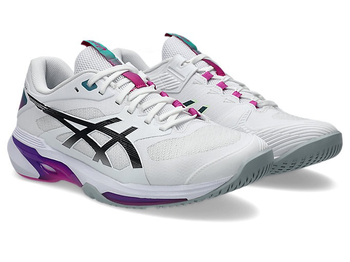 Giày Quần Vợt Nữ Asics Solution Speed FF 4 White | Digital Sakura