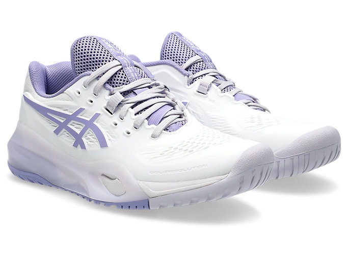 Giày Quần Vợt Nữ Asics Gel-Resolution X White | Bluebell