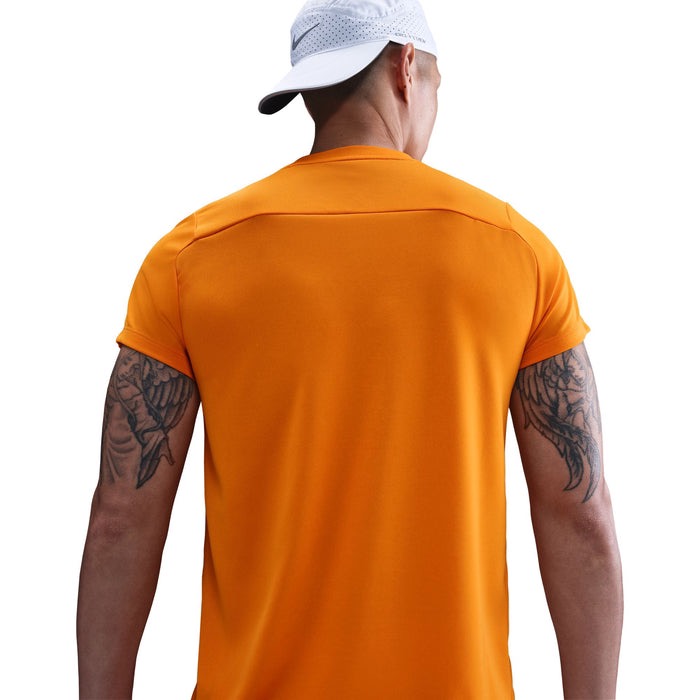 Áo Tay Ngắn Thể Thao Nam Nike Court Victory Men's Dri-FIT Tennis Top - Cam