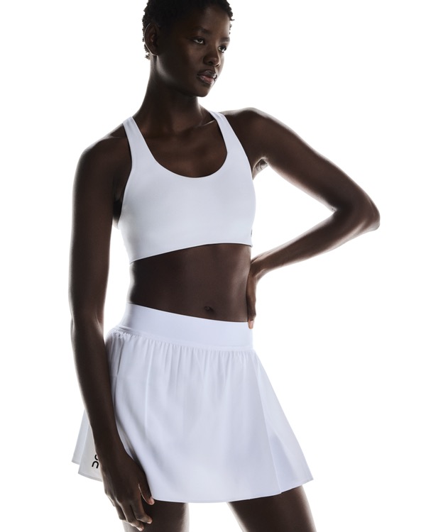 Váy Thể Thao Nữ On Running Court Skirt Pleated - White
