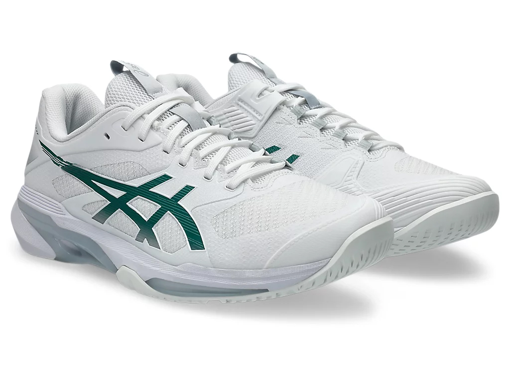 Giày Tennis/Pickleball nam Asics SOLUTION SPEED FF 4 WHITE/PITCH GREEN