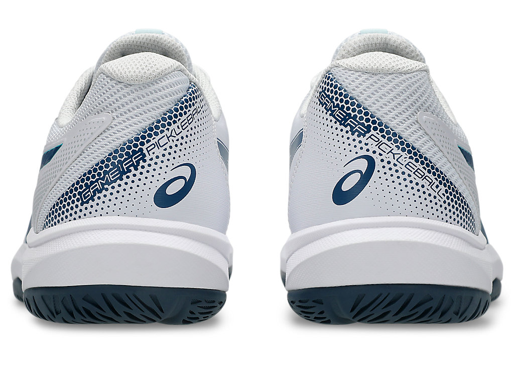 Giày Quần Vợt Nam Asics GAME FF WHITE/MAKO BLUE