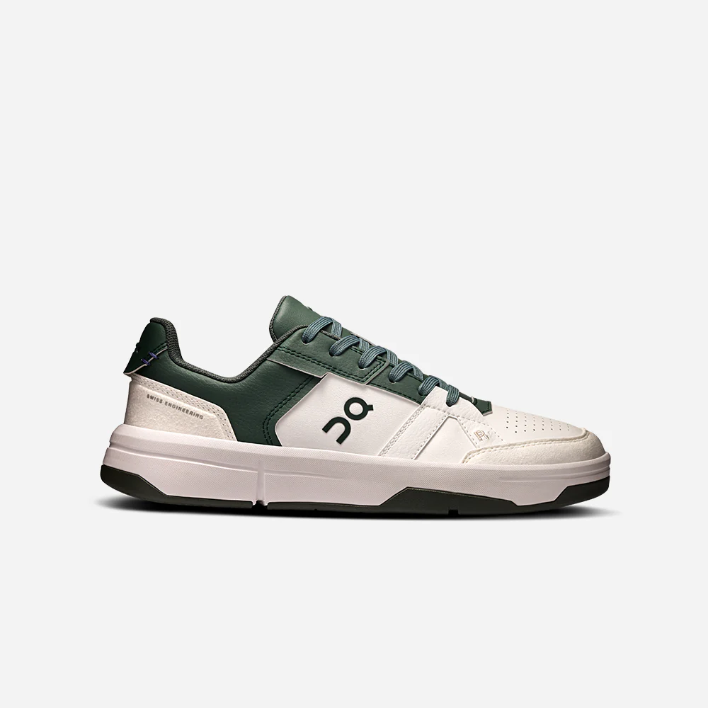 Giày Chạy Bộ Nữ ON Running The Roger Clubhouse White | Olive