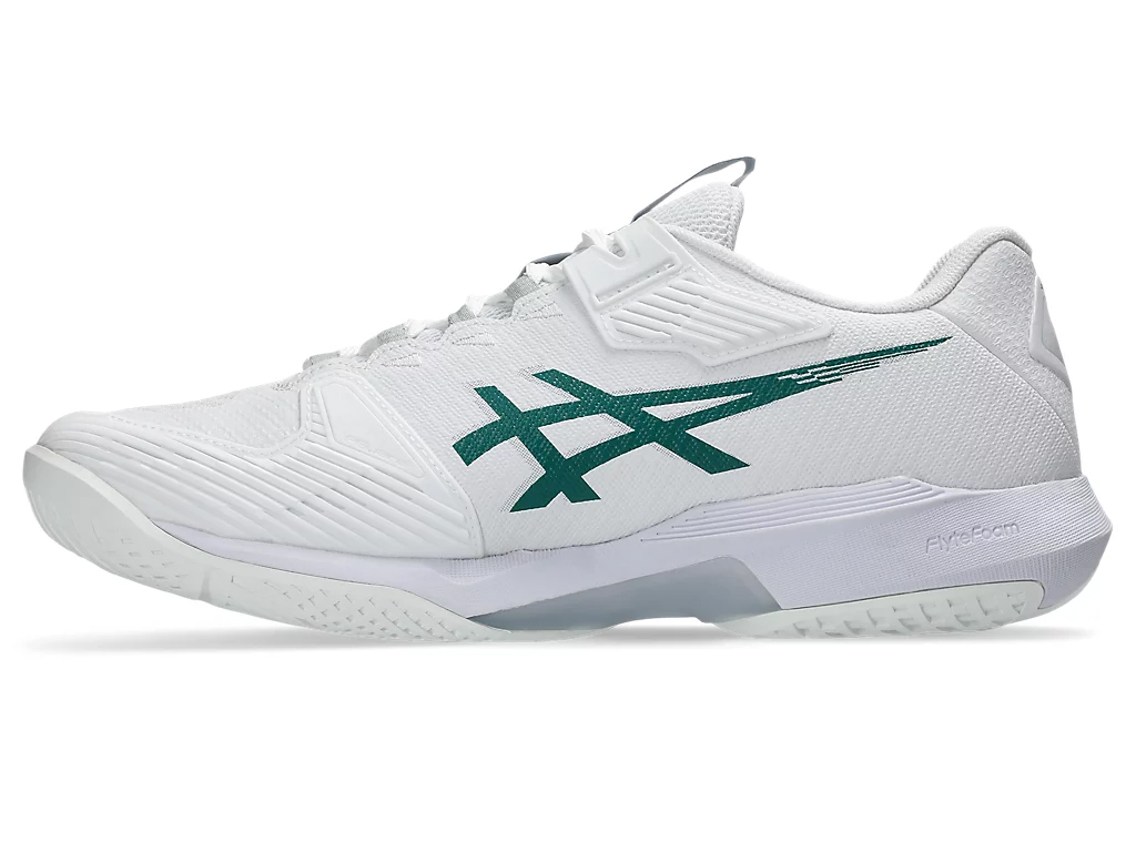 Giày Tennis/Pickleball nam Asics SOLUTION SPEED FF 4 WHITE/PITCH GREEN