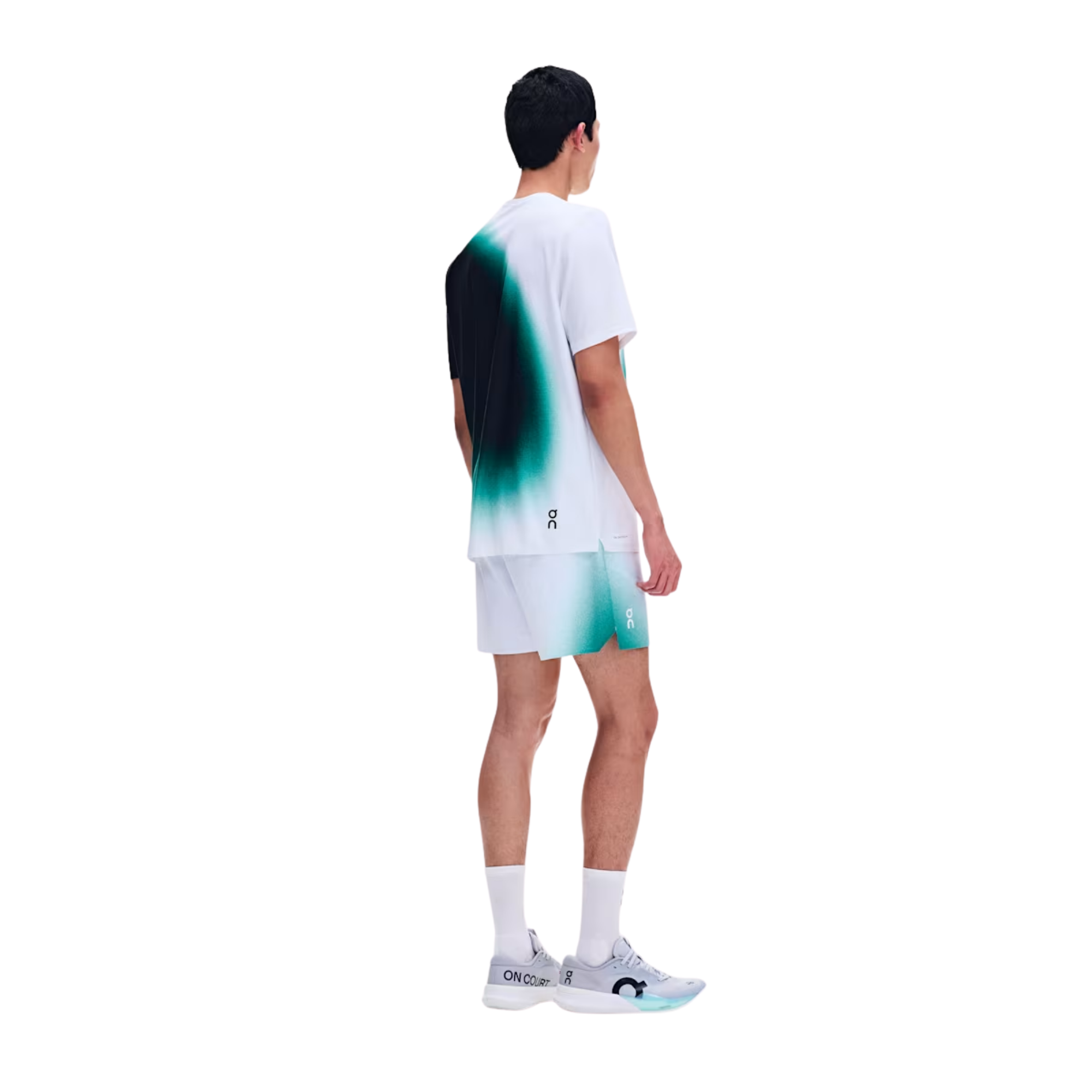Áo Tay Ngắn Thể Thao Nam On Running Court-T Swing White | Neem
