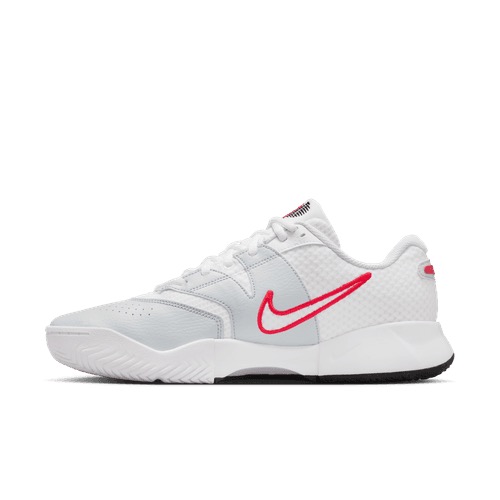 Giày Quần Vợt Nam Nike Court Lite 4 White Pure Platinum Crimson