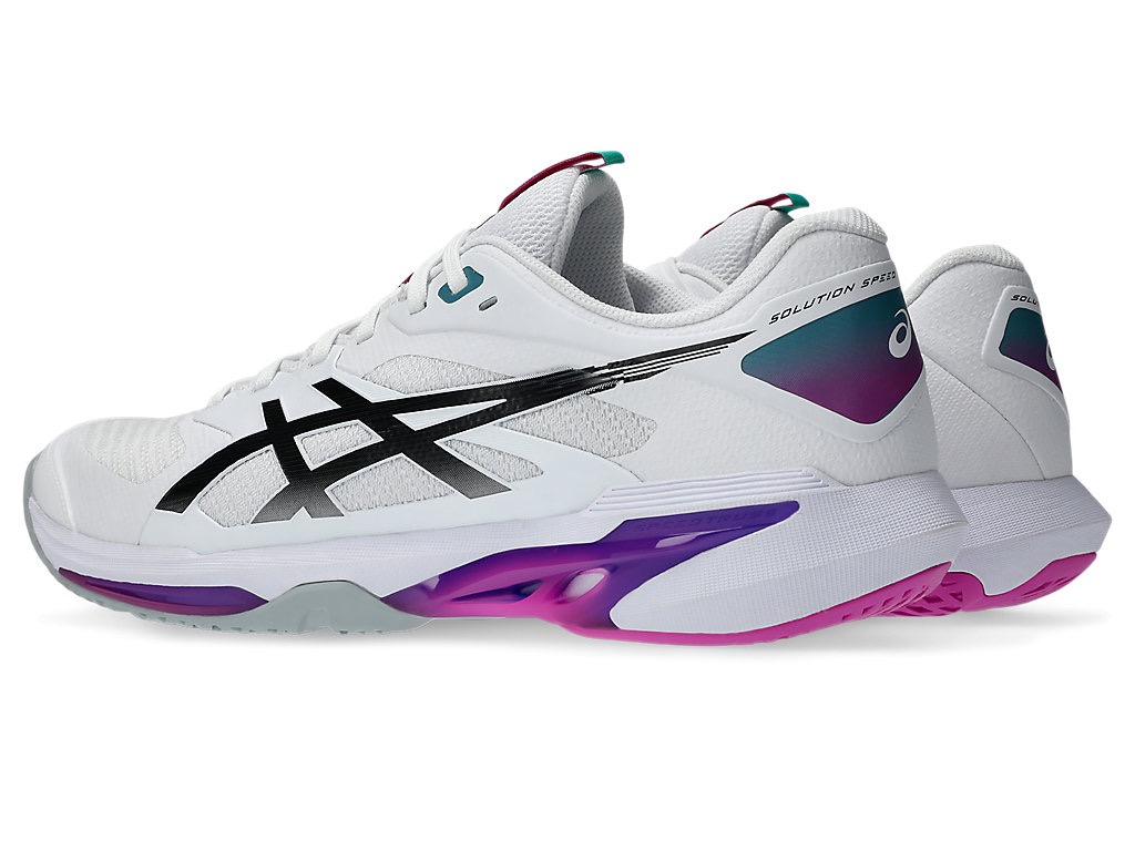Giày Quần Vợt Nữ Asics Solution Speed FF 4 White | Digital Sakura