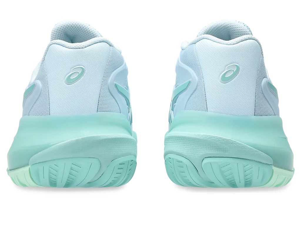 Giày Quần Vợt Nữ Asics GEL-RESOLUTION X LIGHT BLUE | OASIS GREEN