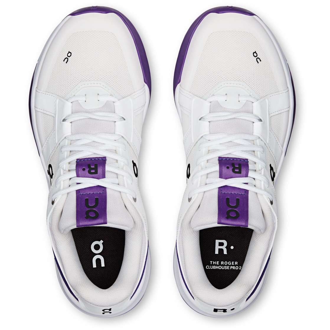 Giày Quần Vợt Nữ THE ROGER Clubhouse Pro 2 White | Amethyst