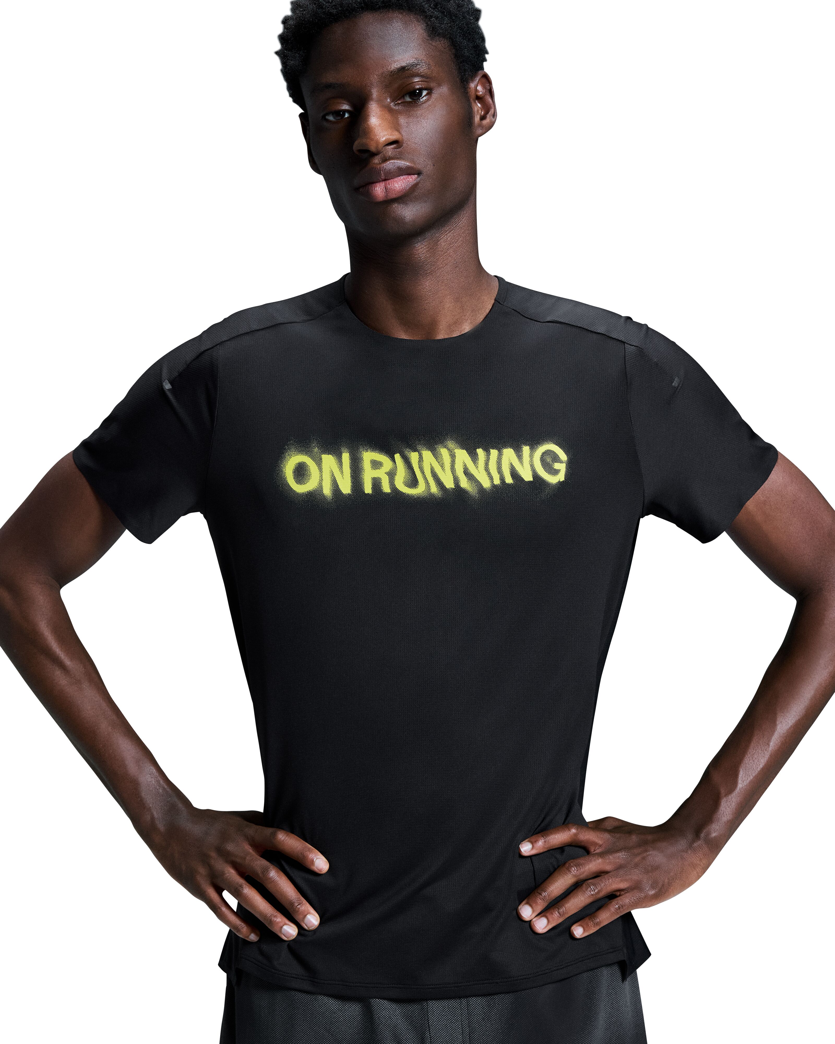 Áo Tay Ngắn Thể Thao Nam On Running Performance-T Lumos T Shirt - Đen
