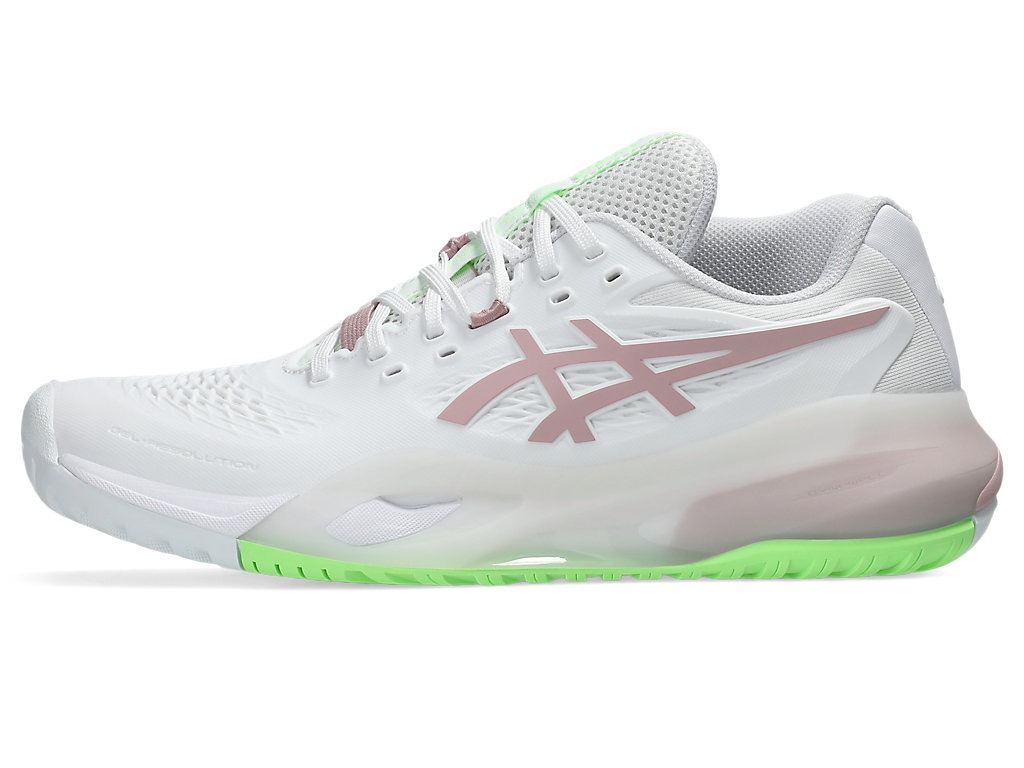 Giày Quần Vợt Nữ Asics Gel-Resolution X White | Morganite