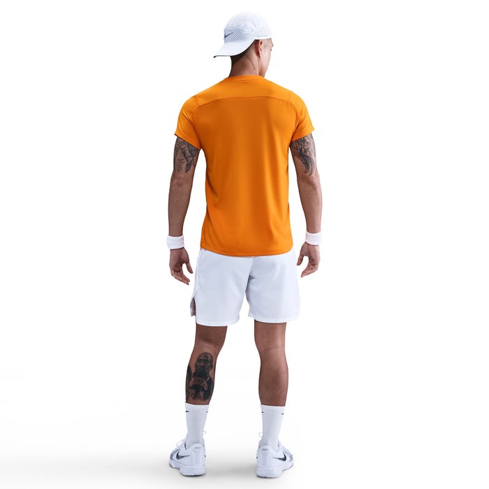 Áo Tay Ngắn Thể Thao Nam Nike Court Victory Men's Dri-FIT Tennis Top - Cam