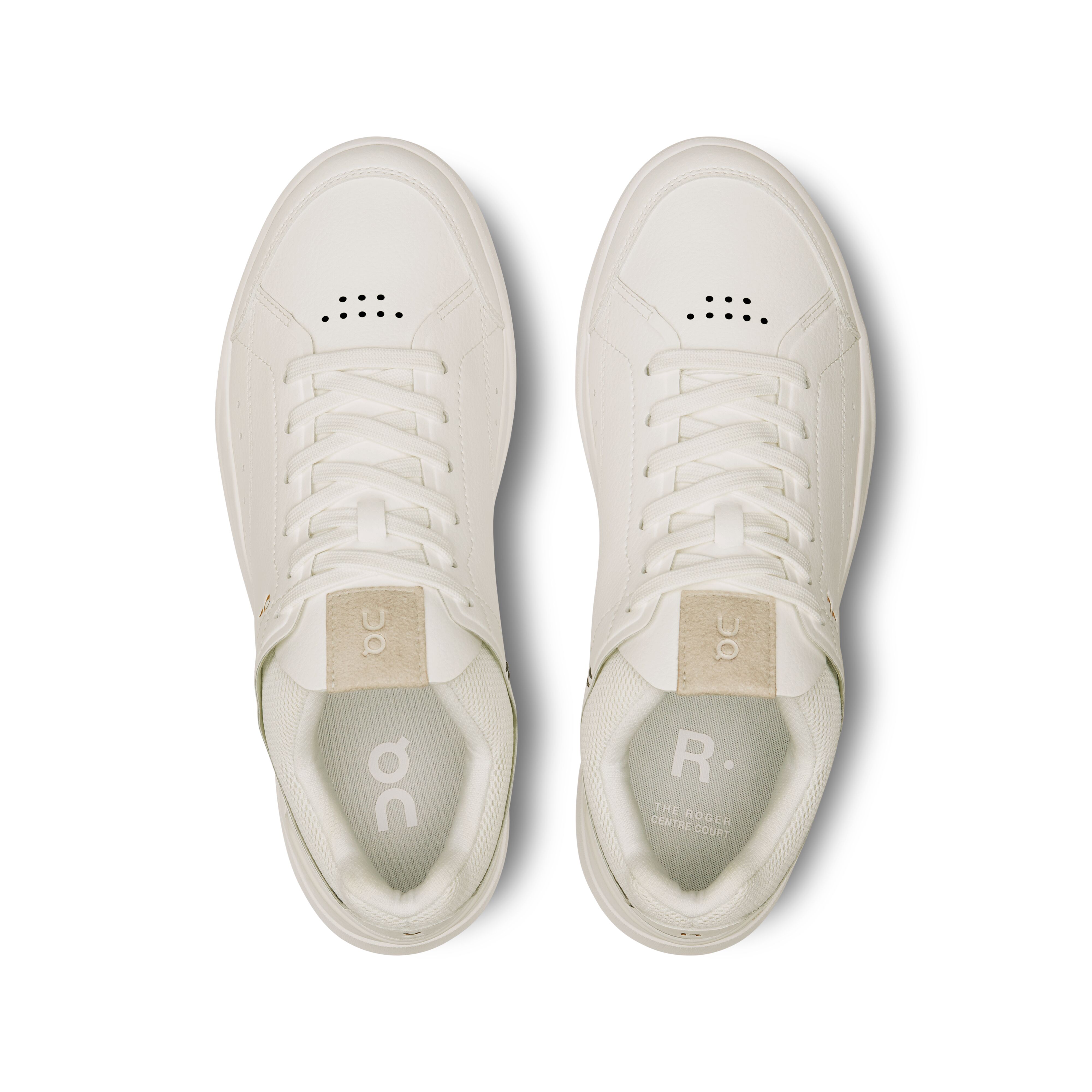 Giày Quần Vợt Nữ On Running THE ROGER Centre Court White | Gum