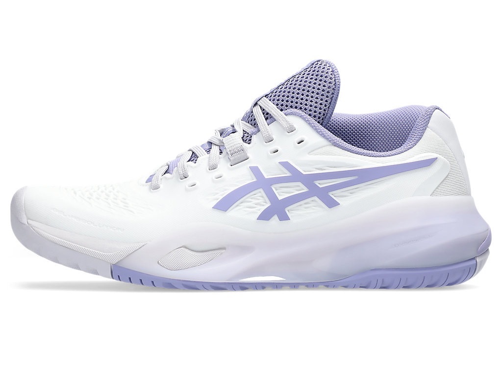 Giày Quần Vợt Nữ Asics Gel-Resolution X White | Bluebell
