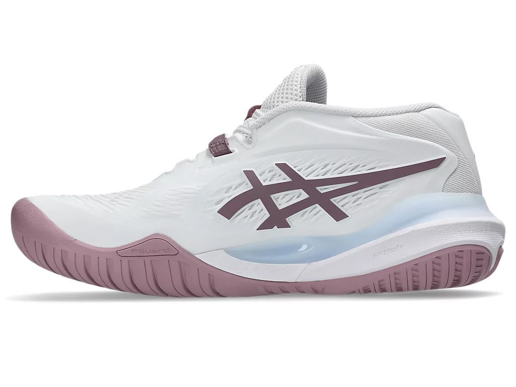 Giày Tennis/Pickleball Nữ Asics GEL-RESOLUTION X WHITE/DUSTY MAUVE