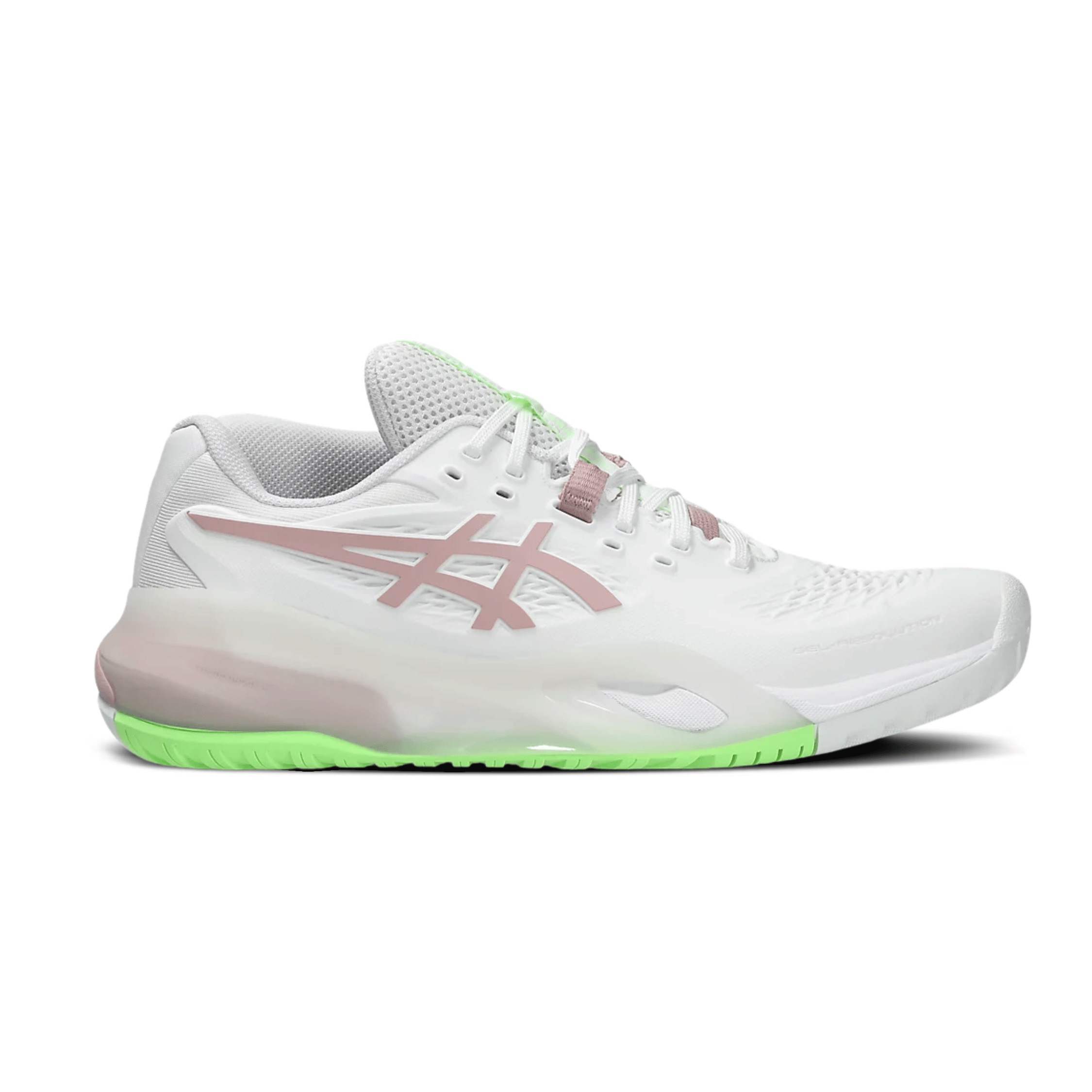 Giày Quần Vợt Nữ Asics Gel-Resolution X White | Morganite