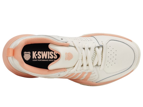 Giày Quần Vợt Nữ K-Swiss Court Express 2 Egret | Peach Parfait