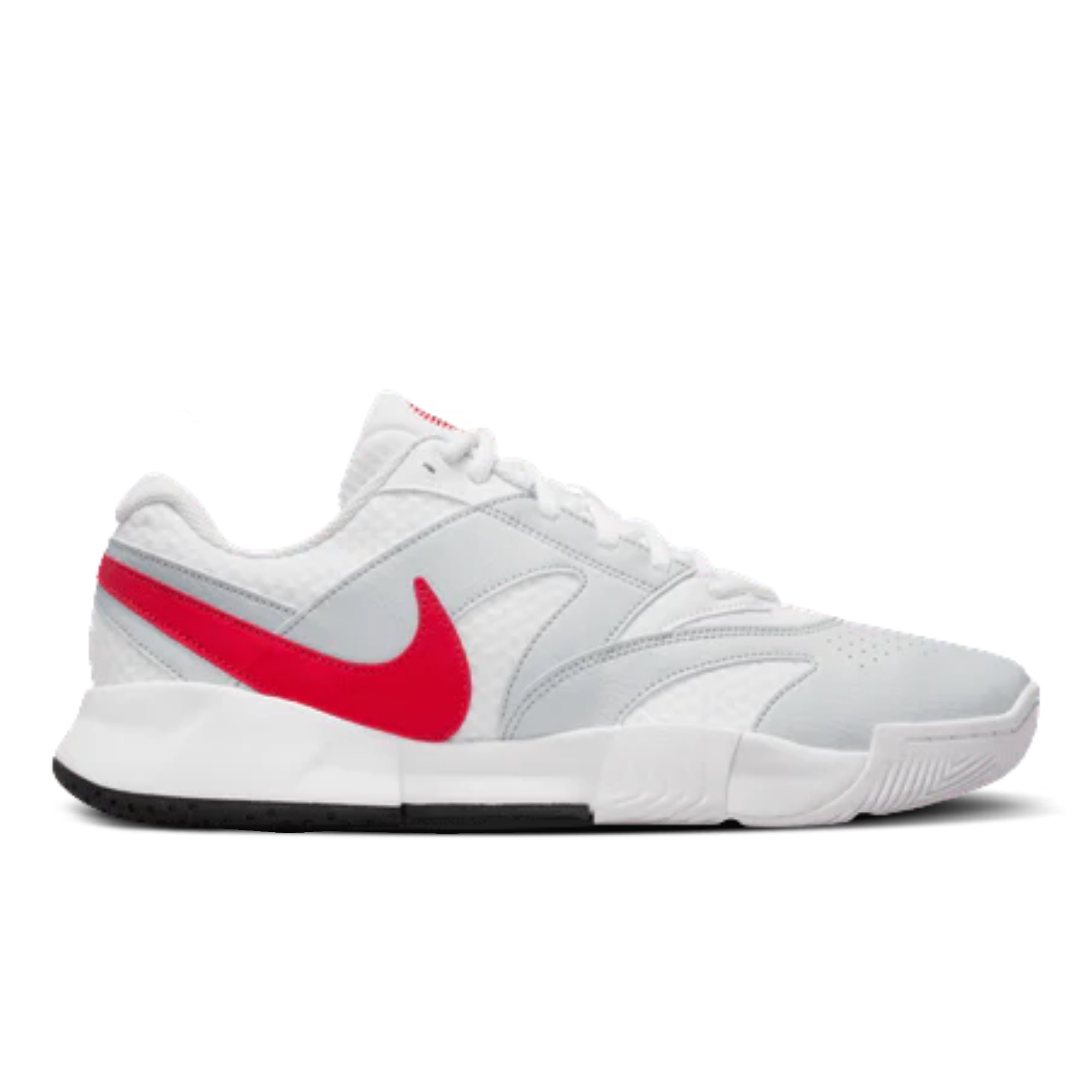 Giày Quần Vợt Nam Nike Court Lite 4 White Pure Platinum Crimson