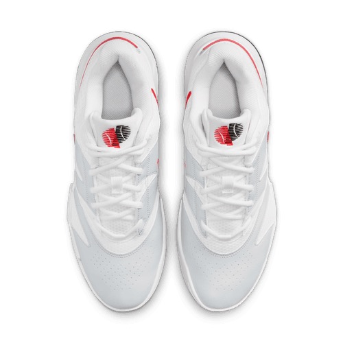 Giày Quần Vợt Nam Nike Court Lite 4 White Pure Platinum Crimson