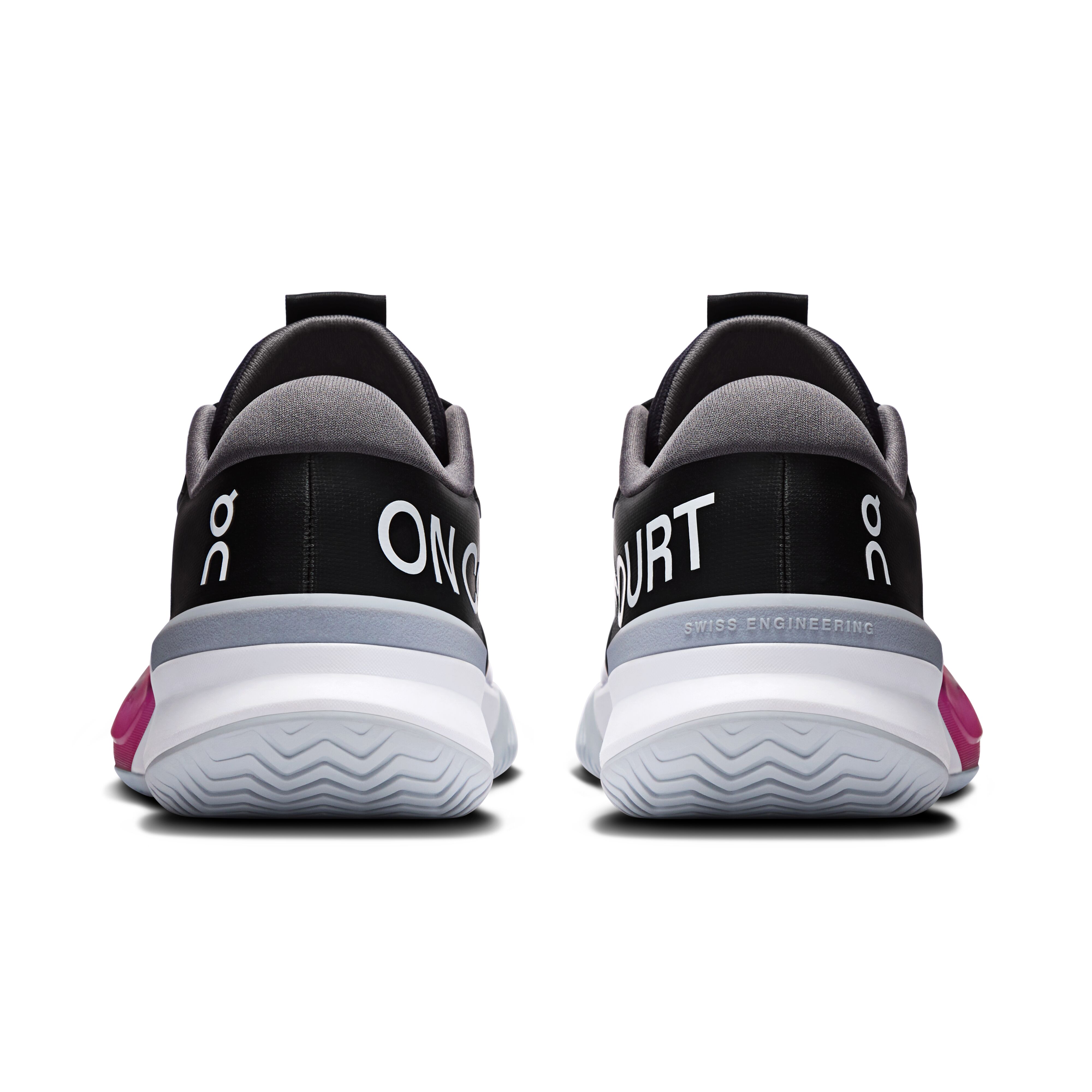 Giày Tennis/Pickleball Nữ On Running THE ROGER Pro 3 Clay Black | Pink