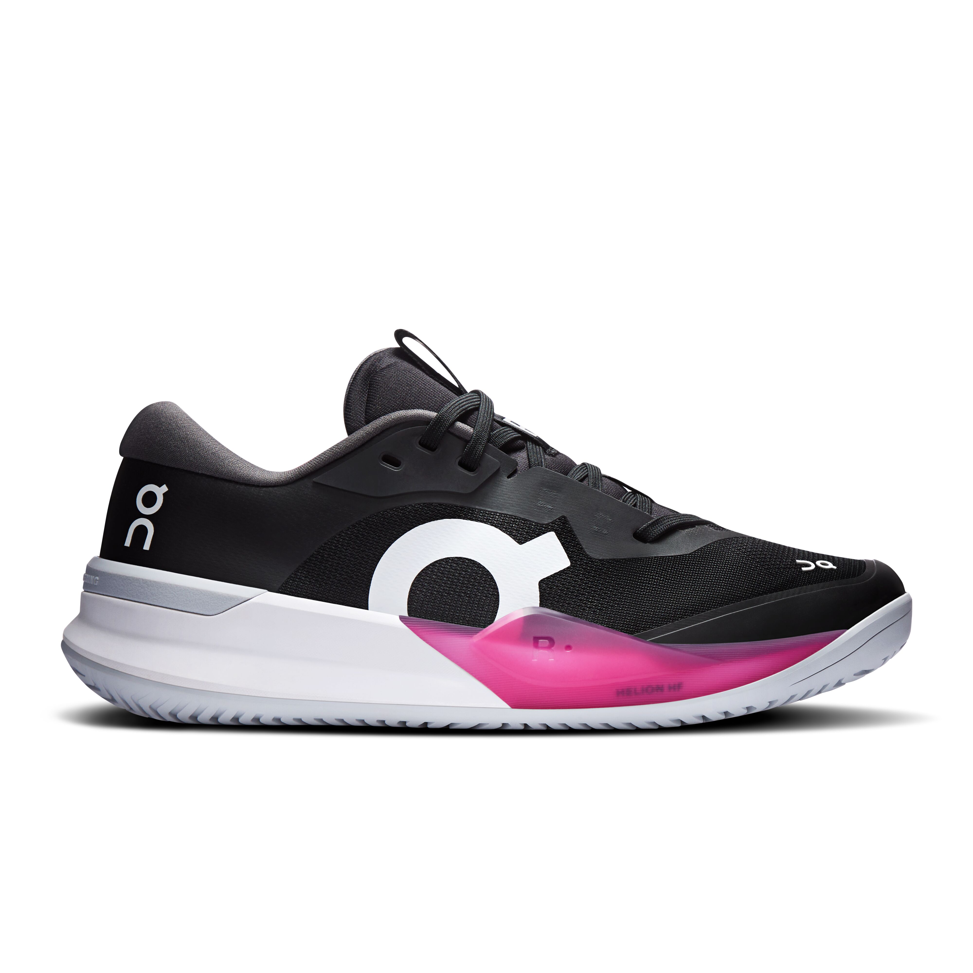 Giày Tennis/Pickleball Nữ On Running THE ROGER Pro 3 Clay Black | Pink