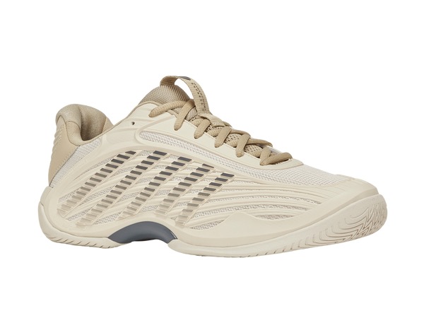 Giày Quần Vợt Nam K-Swiss Hypercourt Express 3 Whitecap Gray | Pale Khaki | Turbulence