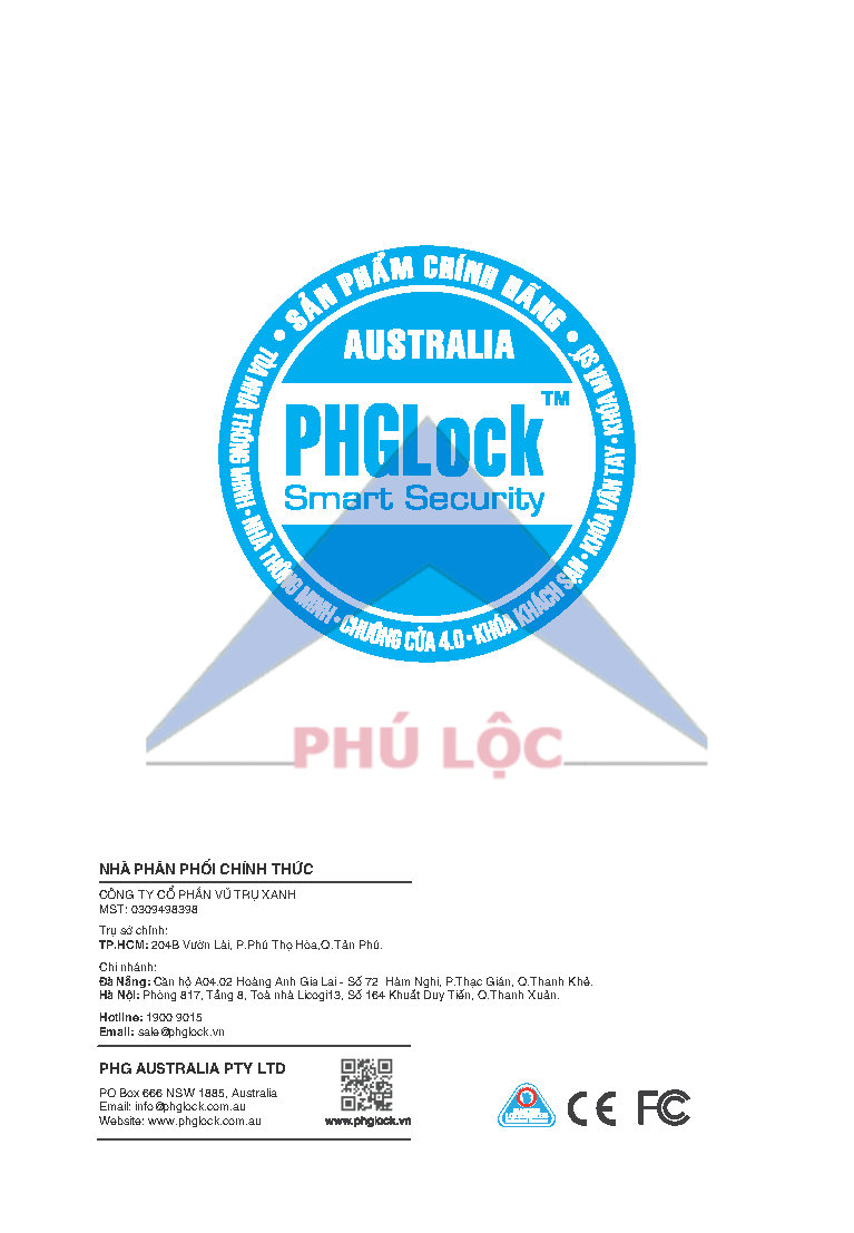 KHÓA PHG LOCK
