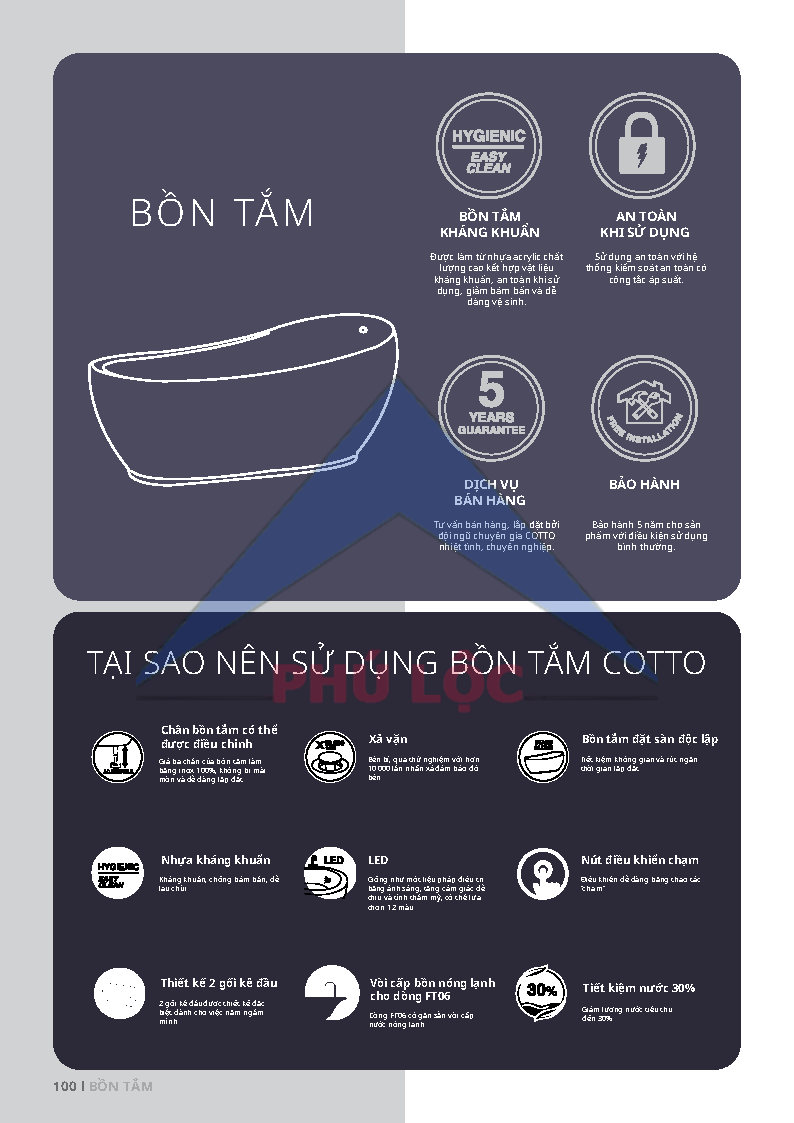 COTTO - BÀN CẦU