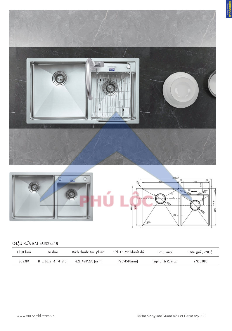 EUROGOLD THIẾT BỊ BẾP