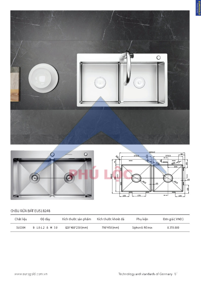 EUROGOLD THIẾT BỊ BẾP