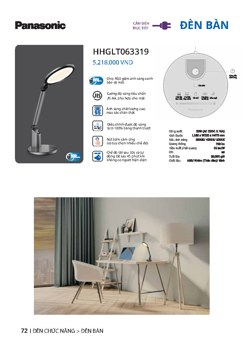 ĐÈN CHIẾU SÁNG PANASONIC 2025