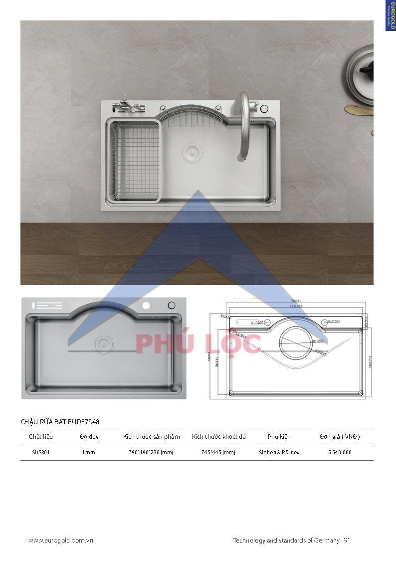 EUROGOLD THIẾT BỊ BẾP