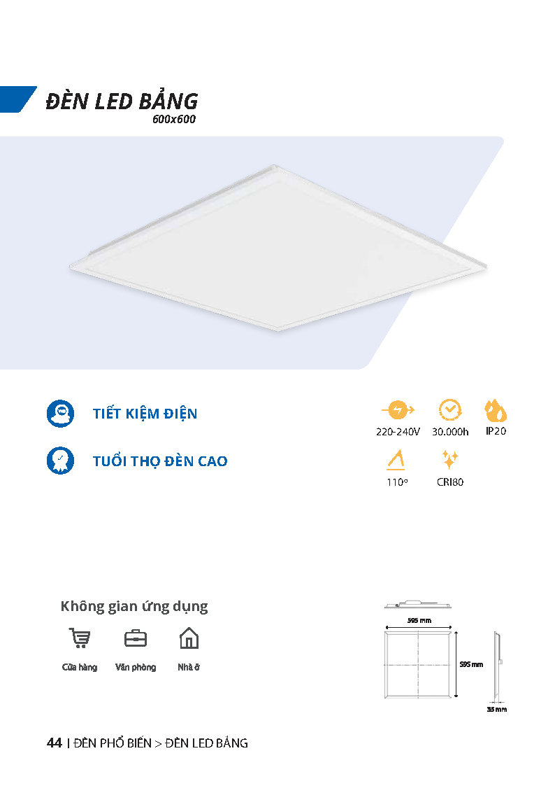 ĐÈN CHIẾU SÁNG PANASONIC 2025