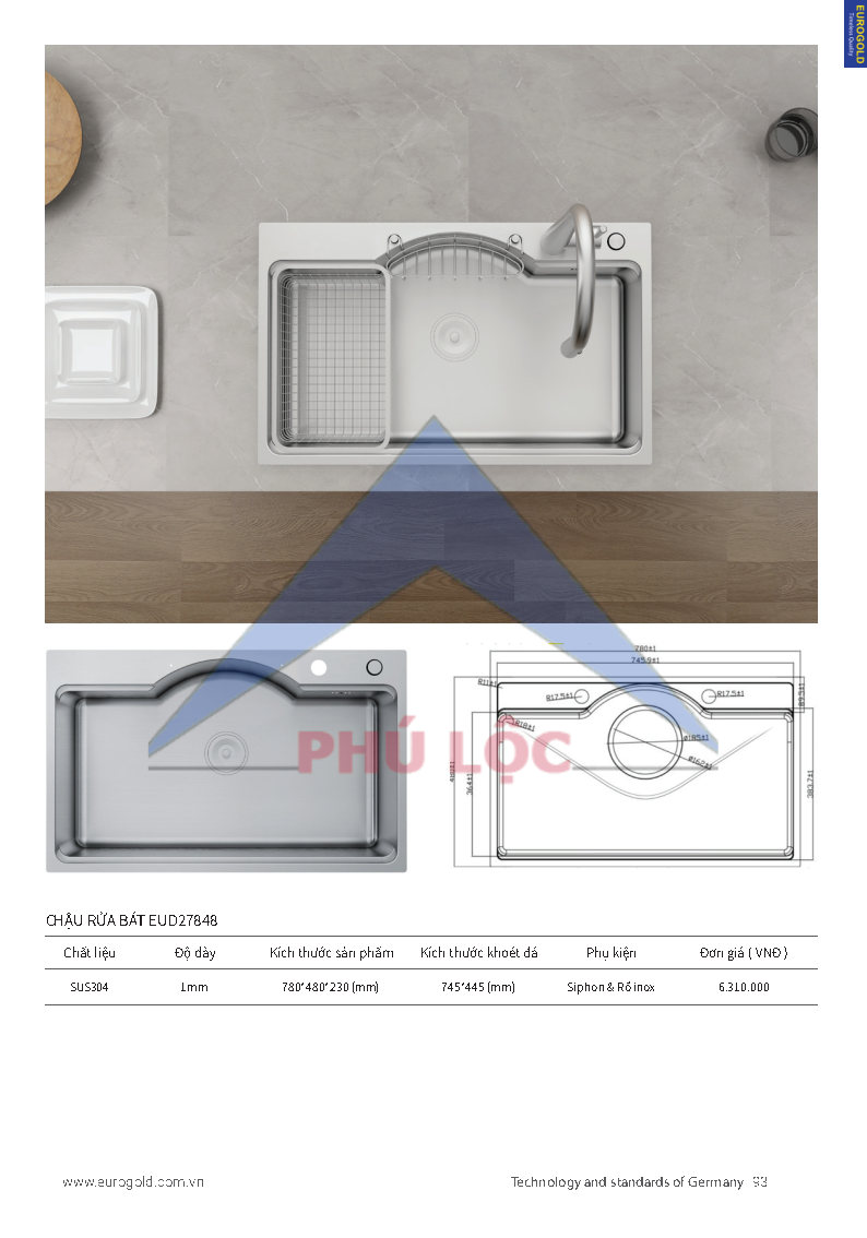 EUROGOLD THIẾT BỊ BẾP