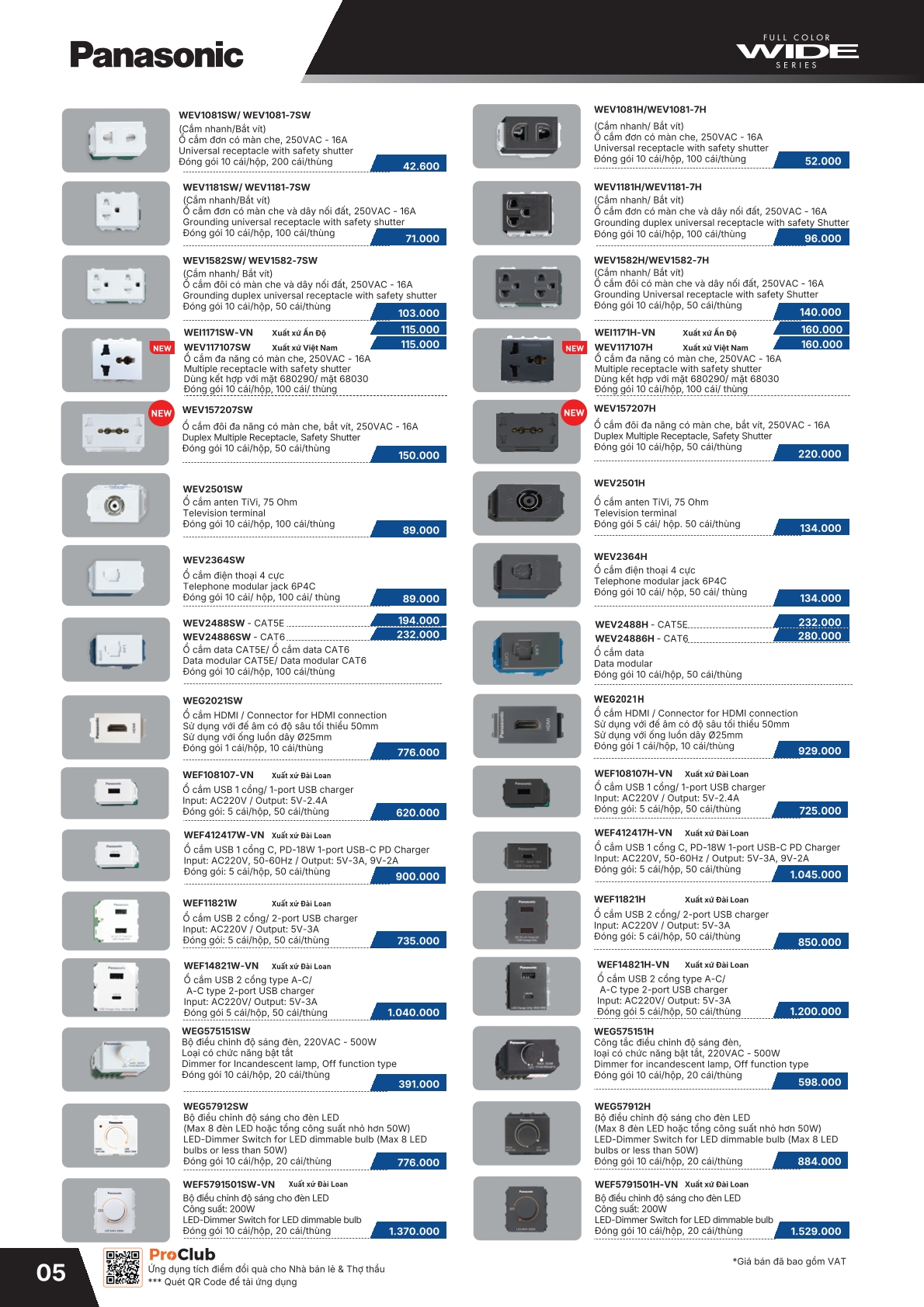 PANASONIC T01.2026