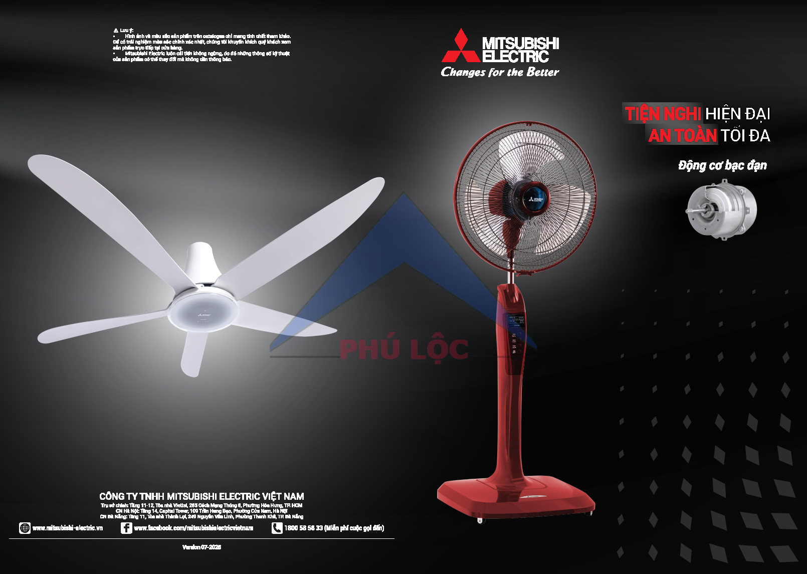 QUẠT MITSUBISHI ELECTRIC