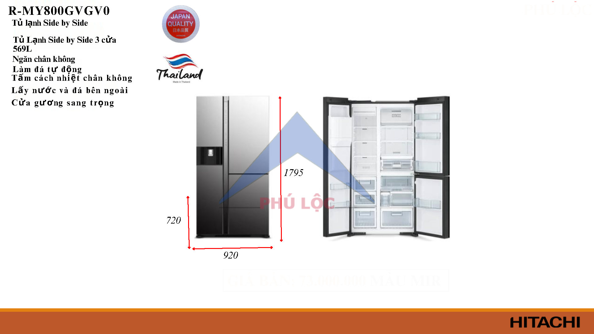 TỦ LẠNH HITACHI
