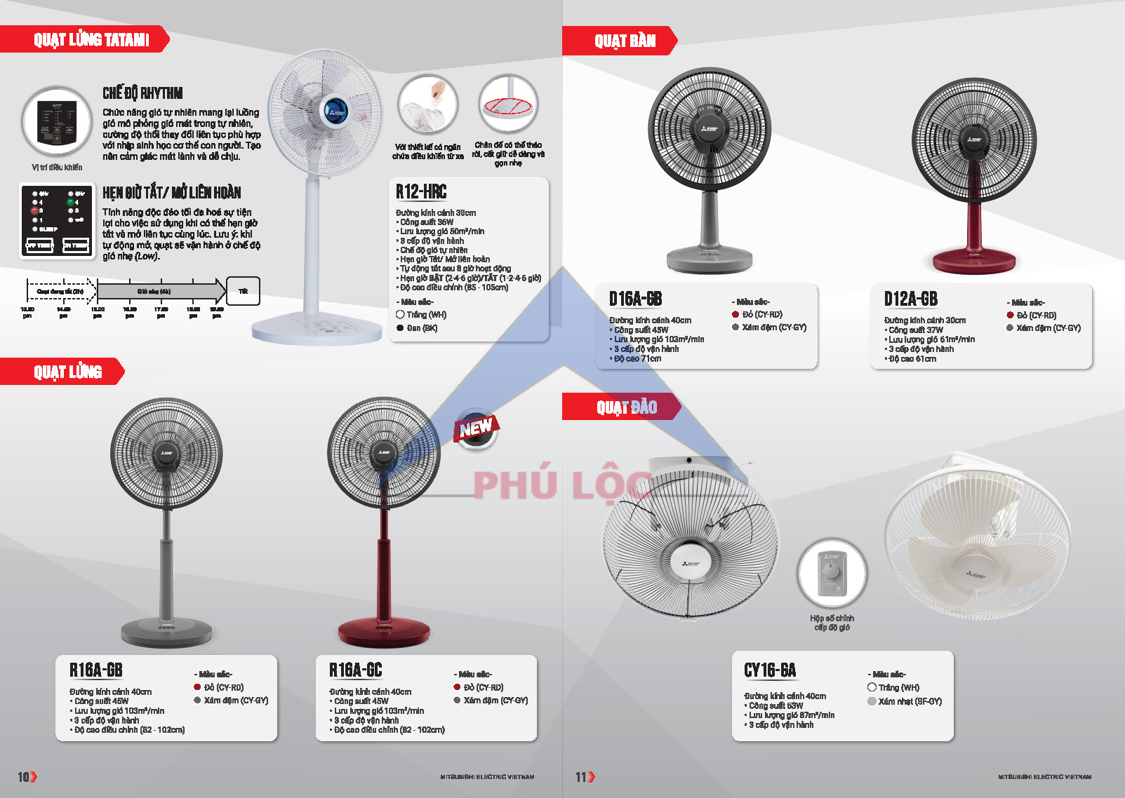QUẠT MITSUBISHI ELECTRIC