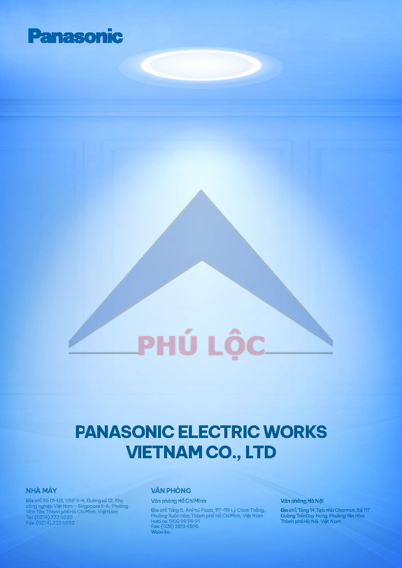 ĐÈN CHIẾU SÁNG PANASONIC